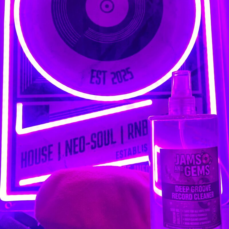 Deep Groove Record Cleaner Liquid + Micro Fibre Cloth