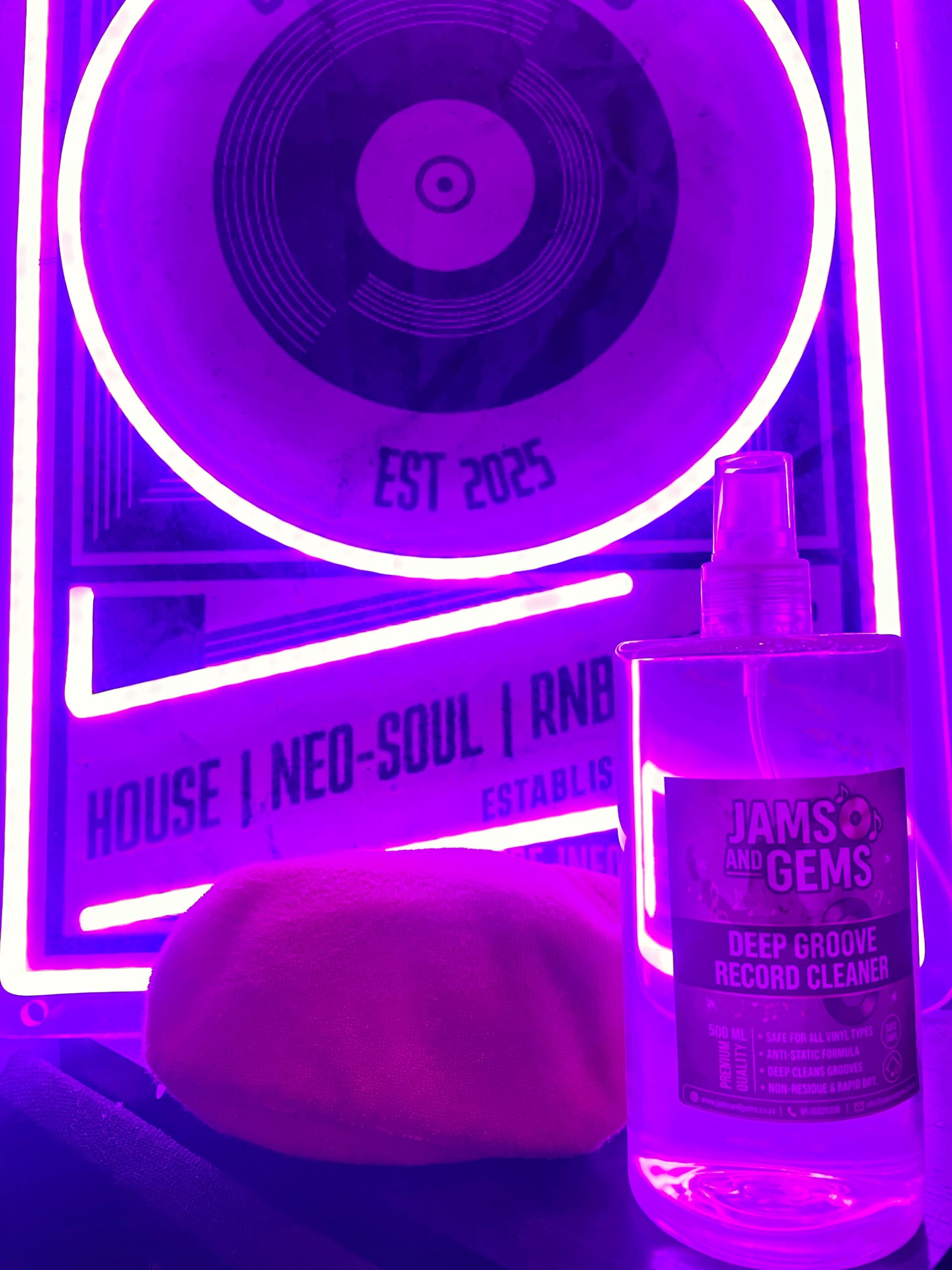 Deep Groove Record Cleaner Liquid + Micro Fibre Cloth