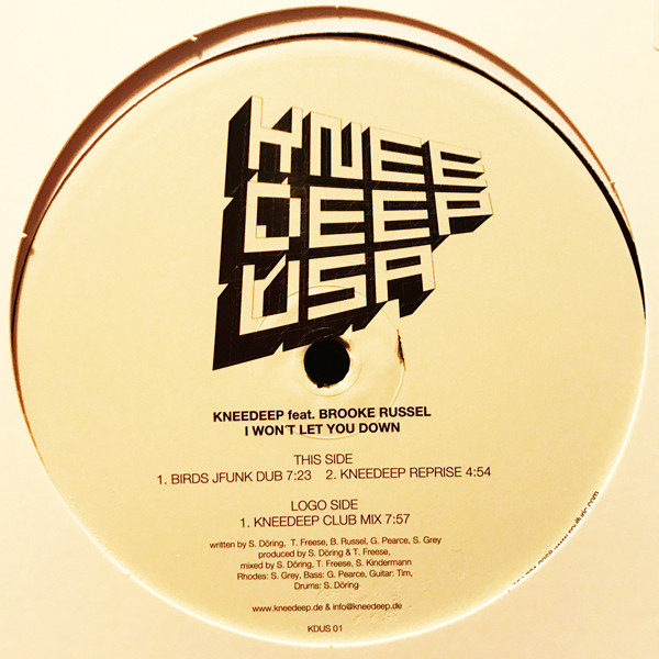 Knee Deep feat. Brooke Russell - I Won't Let You Down - KneeDeep USA