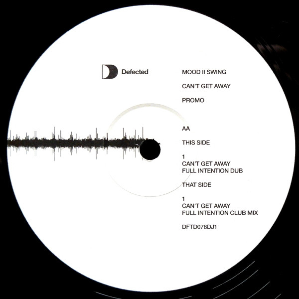 Mood II Swing - Can't Get Away (Remixes) - Defected