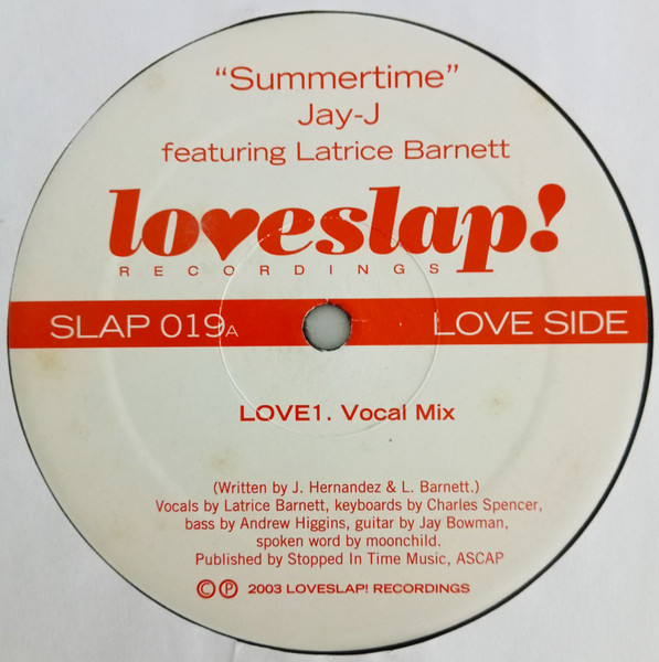 Jay-J Feat. Latrice Barnett - Summertime - Loveslap! Recordings
