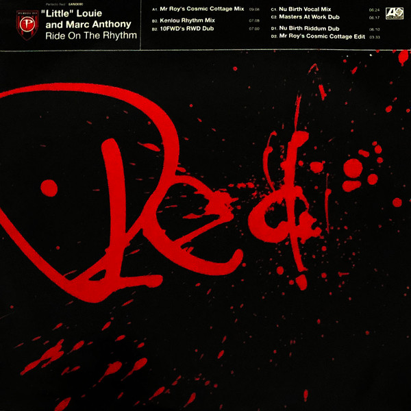 Louie Vega And Marc Anthony - Ride On The Rhythm - Perfecto Red 2 x LP