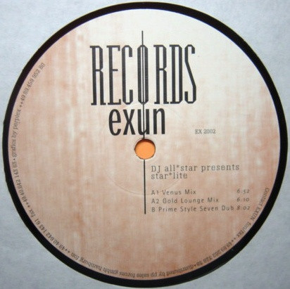 DJ All Star Presents - Star Lite - Exun Records