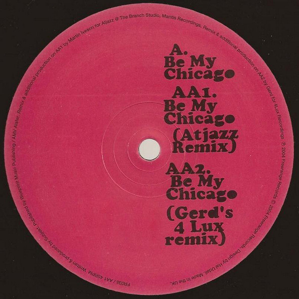 Subjekt - Be My Chicago - Freerange
