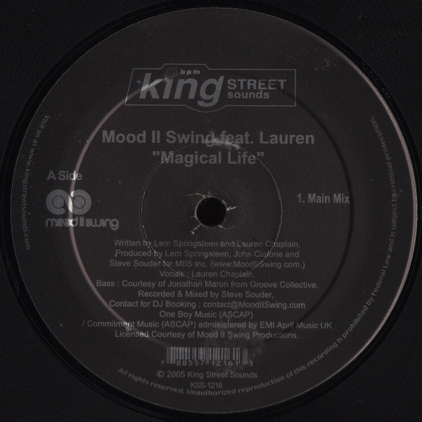 Mood II Swing - Magical Life - King Street