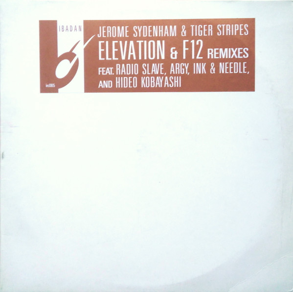 Jerome Sydenham & Tiger Stripes - Elevation / F12 ( Remixes ) 2 x LP