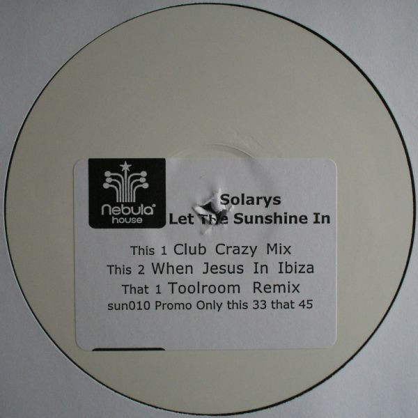 Solarys – Let The Sunshine In