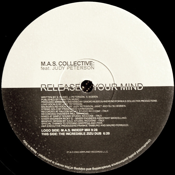 M.A.S. Collective Feat. Judy Peterson – Release Your Mind