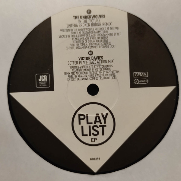 Various Artists - Play List EP - JCR