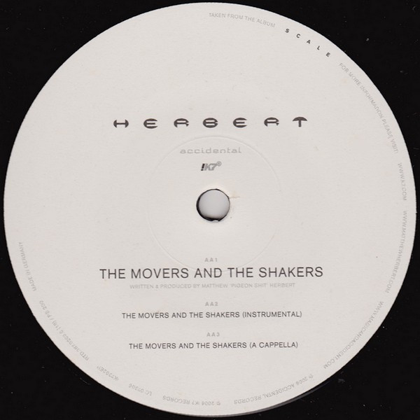 Herbert - Harmonise / The Movers And The Shakers - K7