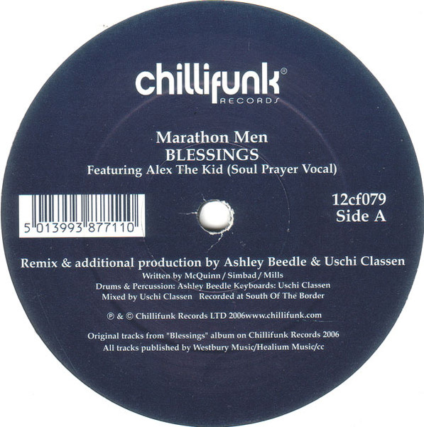 Marathon Men - Blessings - Chilli Funk
