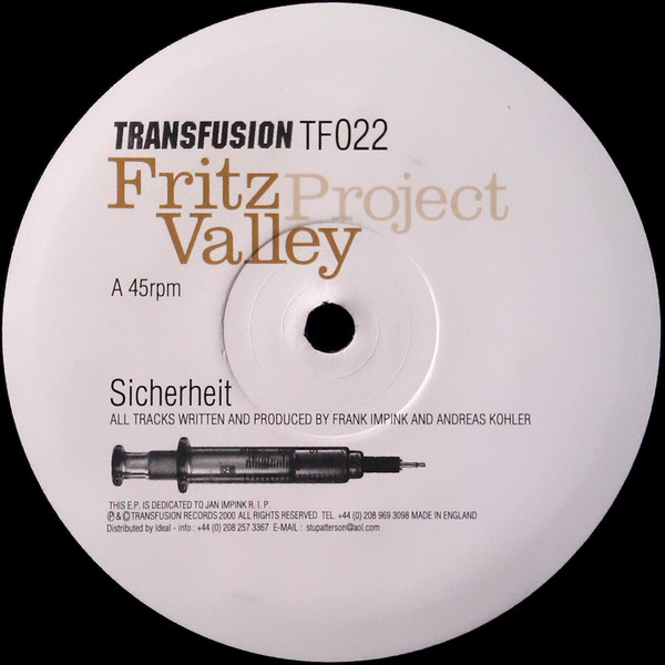 Fritzvalley Project - Sicherheit - Transfusion