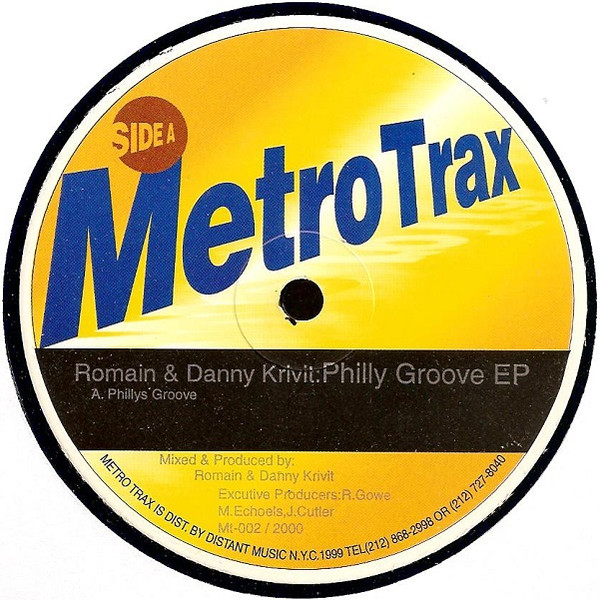 Romain & Danny Krivit - The Philly Groove EP - Distant Music