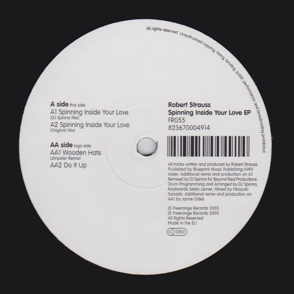 Robert Strauss - Spinning Inside Your Love EP