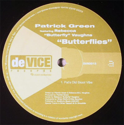 Patrick Green Ft Rebecca Vaughn - Butterflies - Device Recordings